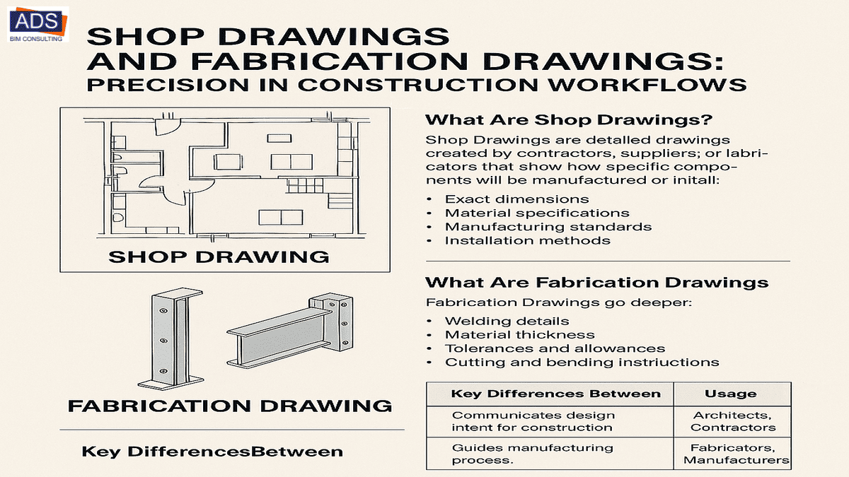 Shop Drawings and Fabrication Drawings