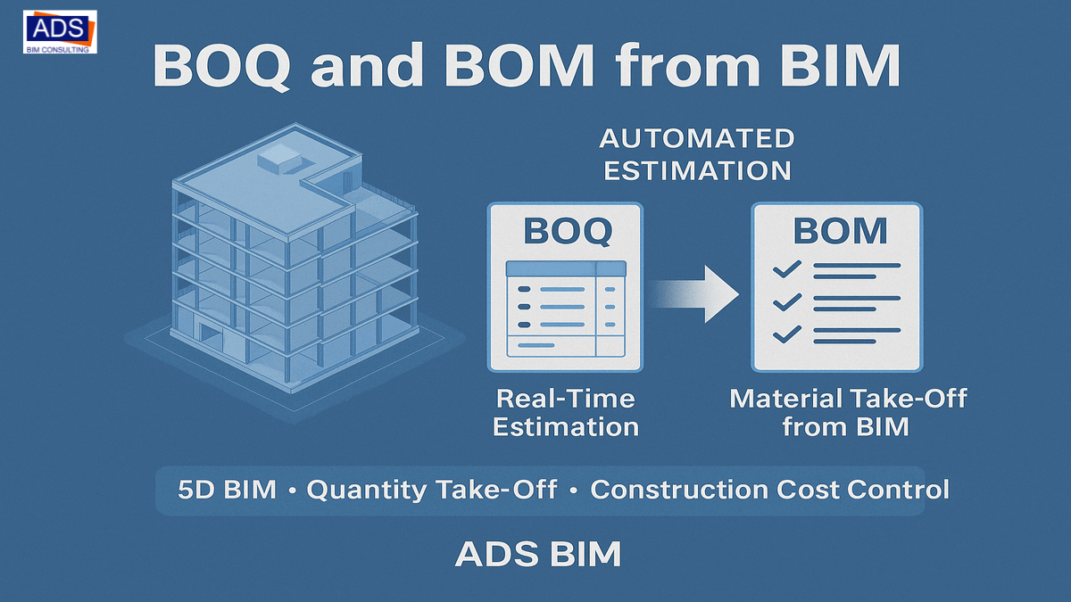 BOQ and BOM from BIM